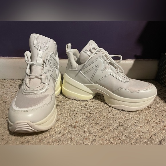 Michael Kors Olympia High Top Sneaker - Picture 1 of 7